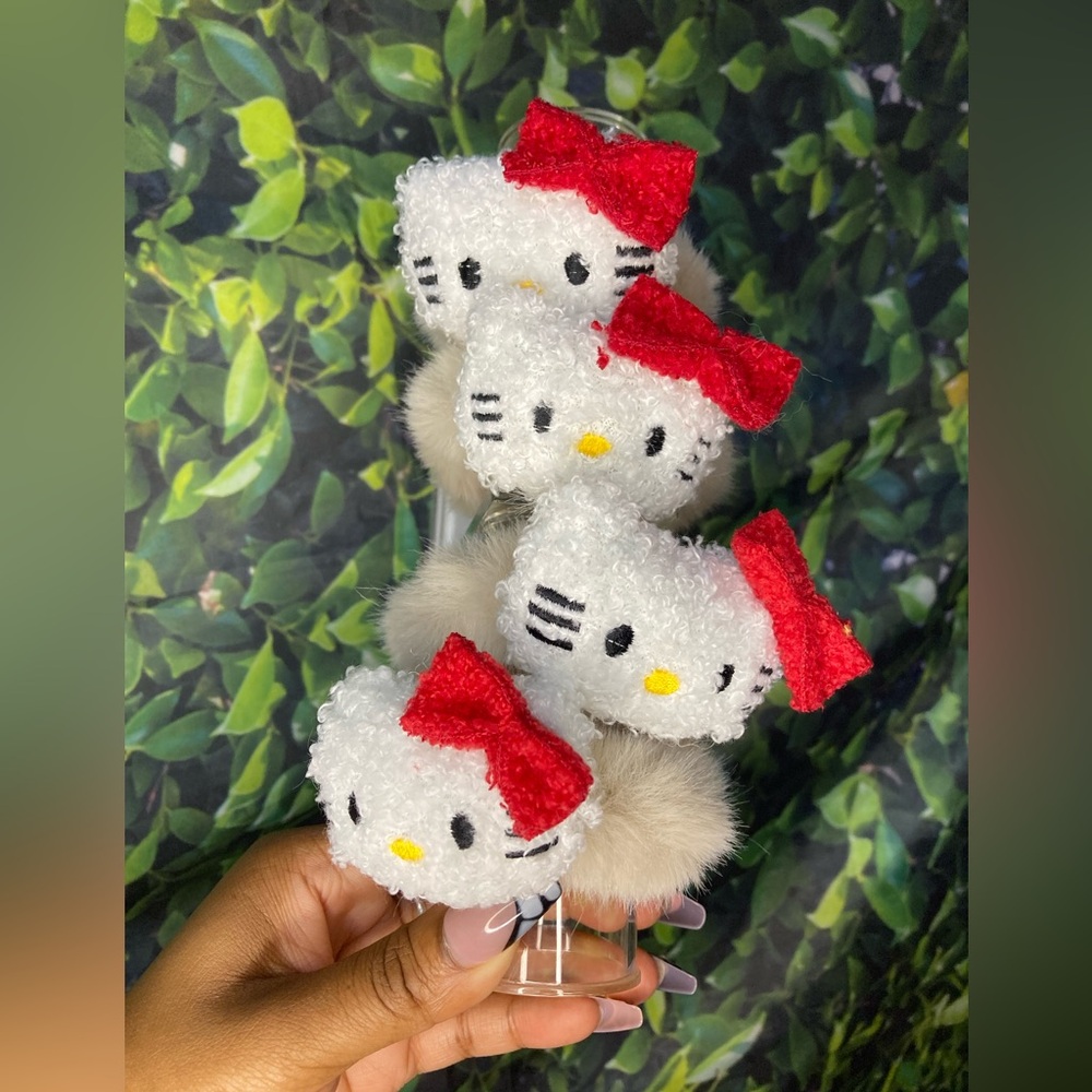 HK Fuzzy Scrunchies